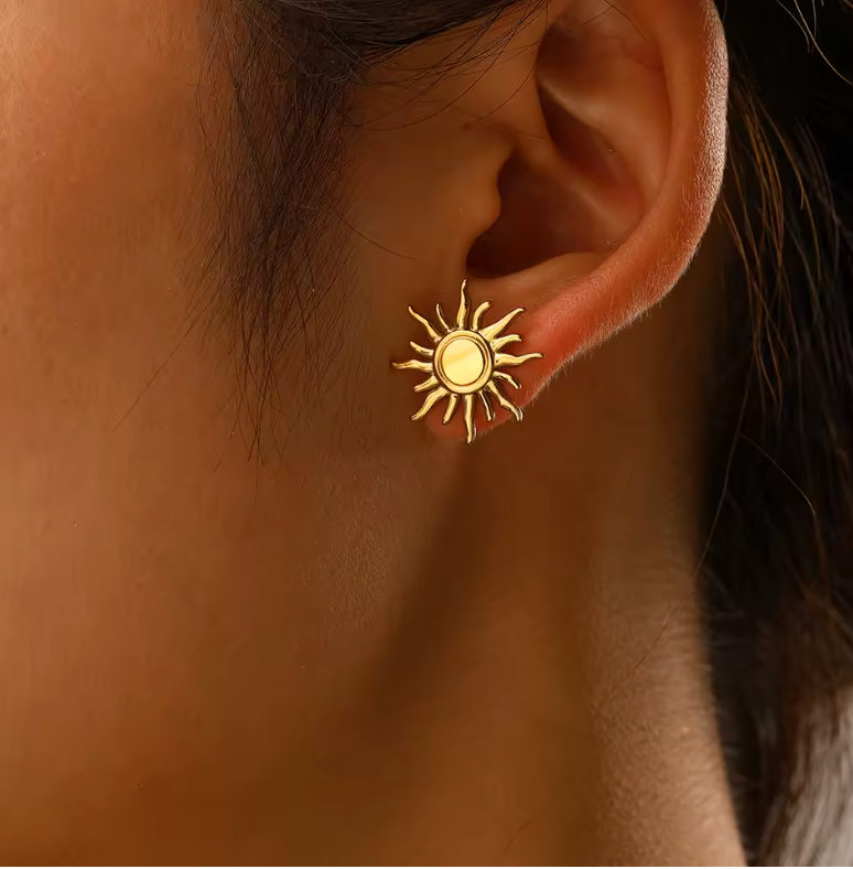 Sunflower Bloom Earrings