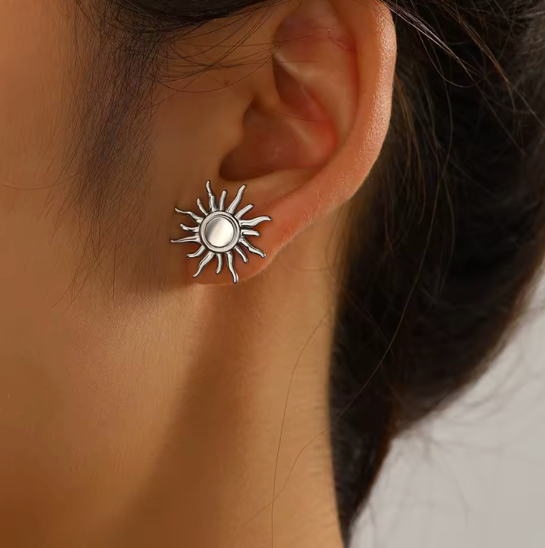 Sunflower Bloom Earrings