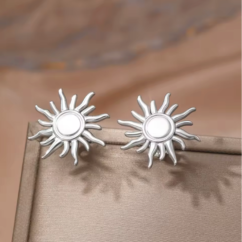 Sunflower Bloom Earrings